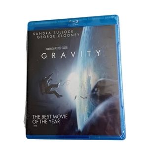 Gravity NEW Blu Ray DVD -Sandra Bullock -George Clooney -Sealed